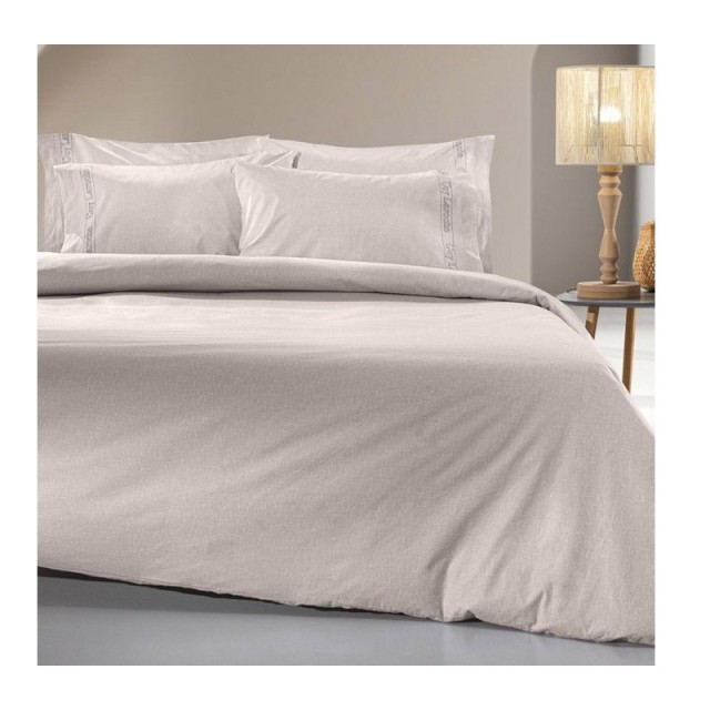Σεντόνι Διπλό με Λάστιχο 140 x 200+32 cm 100% Βαμβάκι Περκάλι Color Plus Perla Guy Laroche 1110092123093
