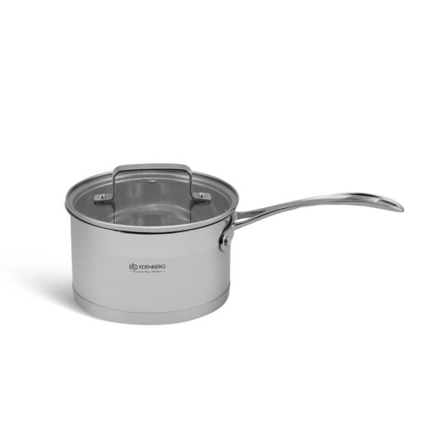 Σετ Μαγειρικών Σκευών από Ανοξείδωτο Ατσάλι 12 τμχ Χρώματος Ασημί Edenberg EB-4067
