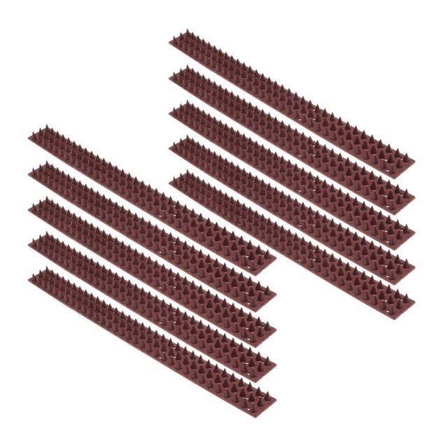 Σετ Απωθητικές Ακίδες για Πουλιά και Ζώα 50 x 4.5 x 1.7 cm 10 τμχ Bakaji 02832517