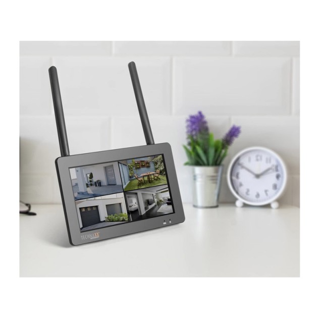 Σετ Κάμερα Παρακολούθησης με Οθόνη Αφής 7 Technaxx TX-128