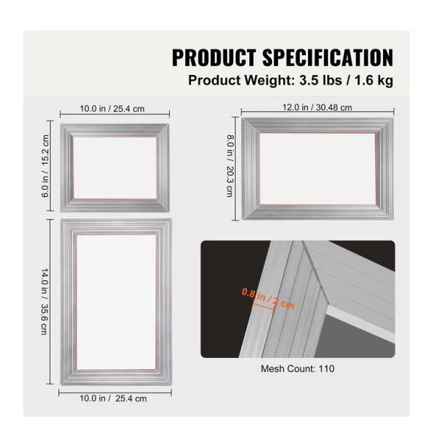 Σετ Εκτύπωσης και Μεταφοράς Εικόνας DIY VEVOR SYKJZHCCG3110ZNMRV0