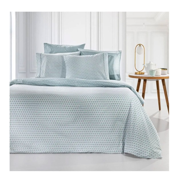 Σετ King Size Σεντόνια με 2 Μαξιλαροθήκες 270 x 265 cm 4 τμχ Vesta Aqua Guy Laroche 1110092224050