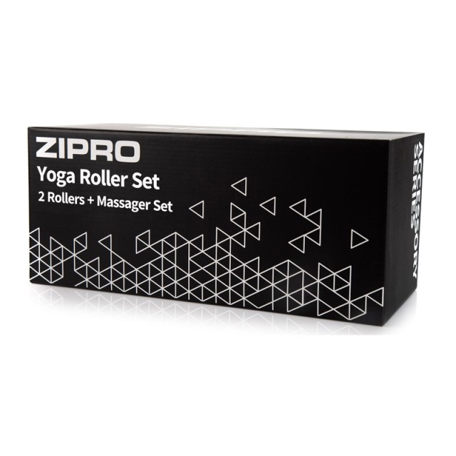 Σετ Μασάζ Yoga 3 τμχ Χρώματος Μαύρο Zipro 6413486