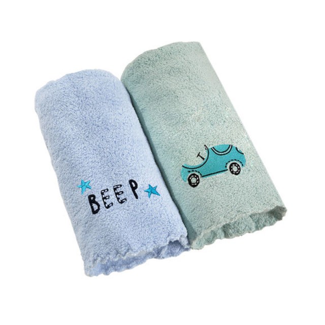 Σετ με 2 Βρεφικές Πετσέτες 35 x 50 cm Blue Green 2 τμχ Boy Set 3 Guy Laroche 1122086222002