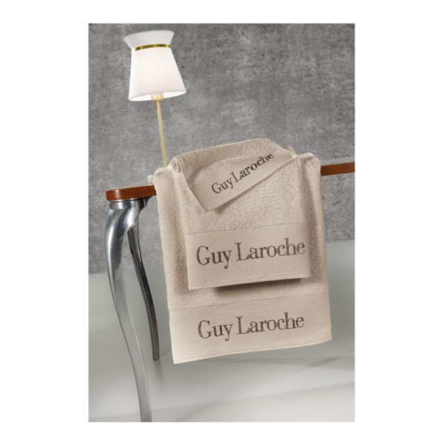 Σετ με 3 Πετσέτες Μπάνιου 100% Βαμβάκι Futura Natural Guy Laroche 1122090214007
