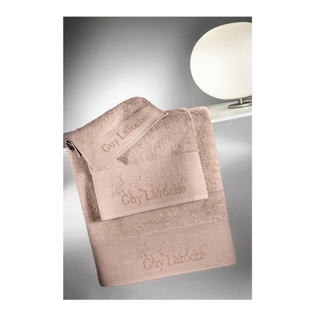 Σετ με 3 Πετσέτες Μπάνιου 100% Βαμβάκι Pandora Old Pink Guy Laroche 1122090121028