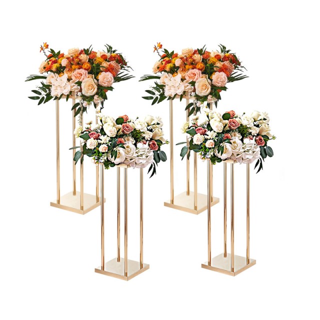 Σετ Μεταλλικές Ανθοστήλες 20 x 20 x 80 cm 4 τμχ VEVOR HLHJLFTZTCBJH0ERRV0