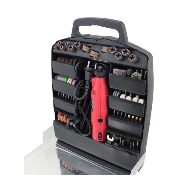 Σετ Ευθύς Λειαντήρας 270 W με 320 Αξεσουάρ Kraft&Dele KD-10245