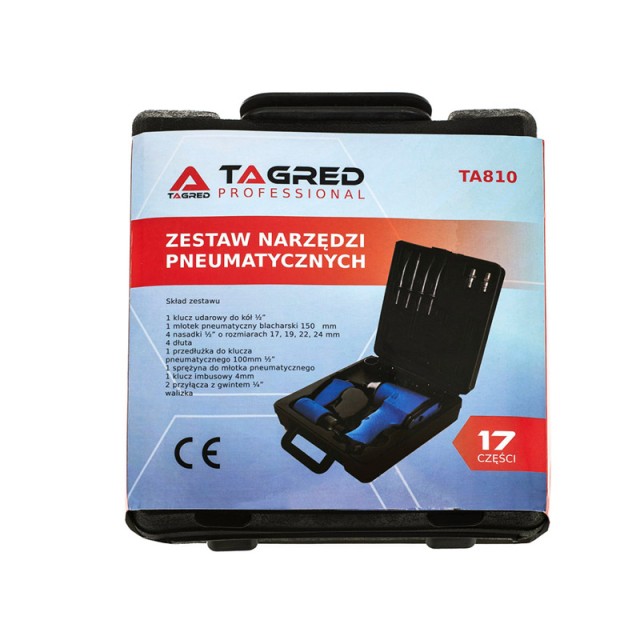Σετ Πνευματικών Εργαλείων 17 τμχ TAGRED TA810