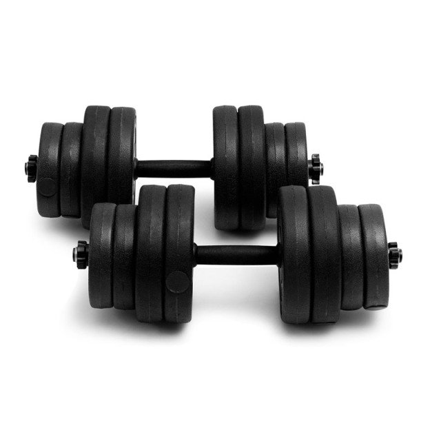 Σετ Ρυθμιζόμενοι Αλτήρες 30 Kg 2 τμχ Costway SP37064