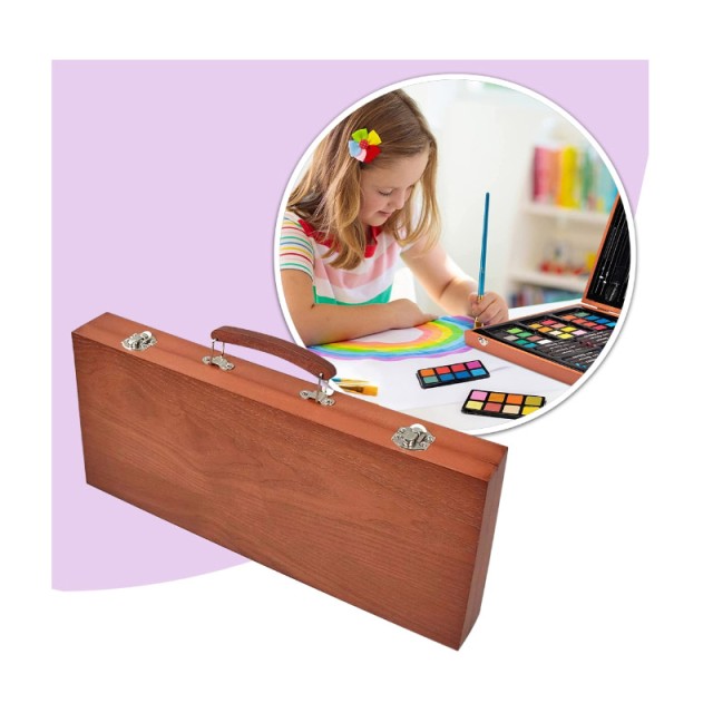 Σετ Ζωγραφικής με Βαλιτσάκι 84 τμχ Hoppline HOP1001371