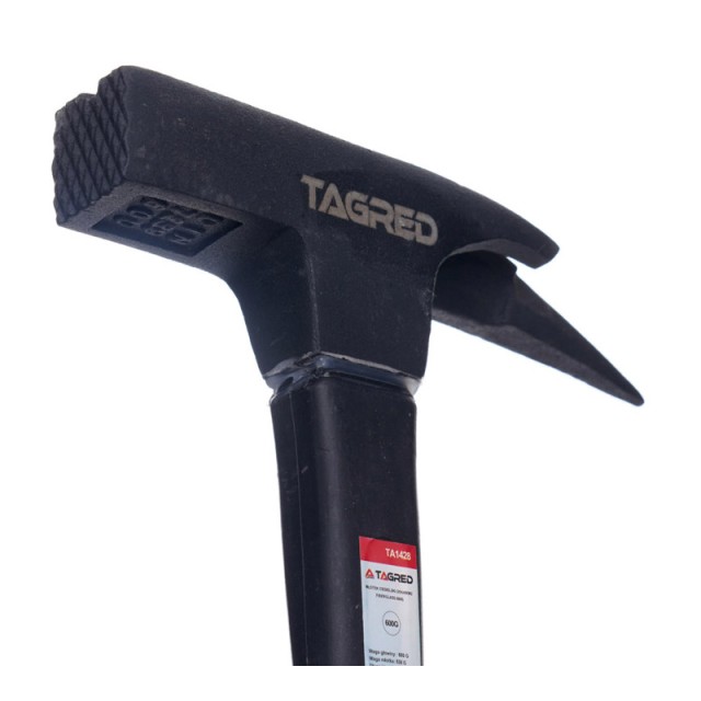 Σφυρί Ξυλουργού Fiberglass 600 g TAGRED TA1428