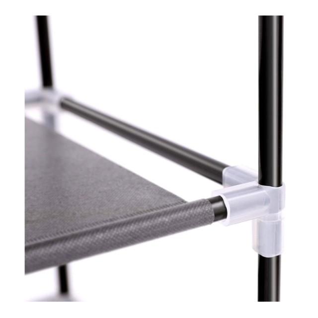 Stand Αποθήκευσης 40 Ζευγαριών Παπουτσιών Χρώματος Μαύρο 88 x 28 x 160 cm Songmics RXJ36H