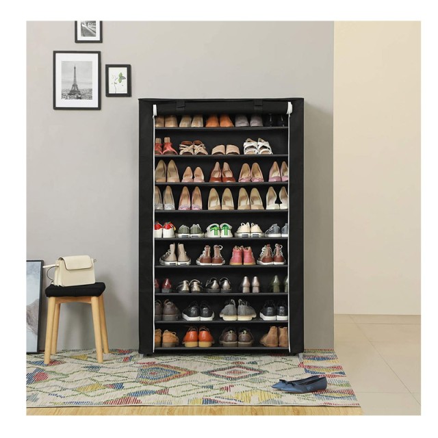 Stand Αποθήκευσης 54 Ζευγαριών Παπουτσιών 100 x 28 x 162 cm Songmics RXJ00H