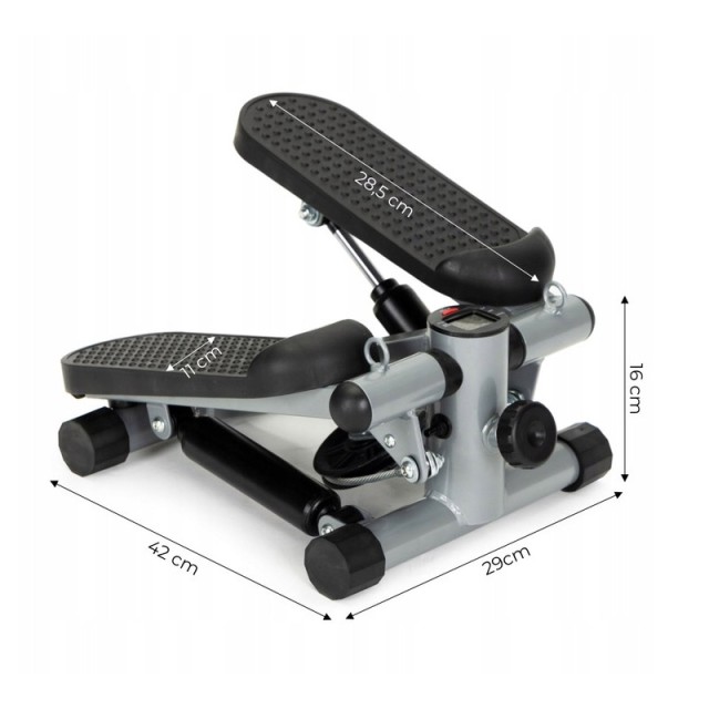 Stepper με Λάστιχα Εκγύμνασης 42 x 29 x 16 cm ModernHome GB-S068