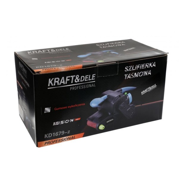 Ταινιολειαντήρας 1850 W 76 x 457 mm Kraft&Dele KD-1679-Z