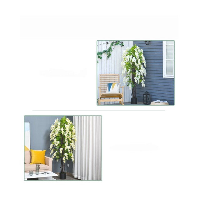 Τεχνητό Φυτό Wisteria 165 cm Outsunny 844-346