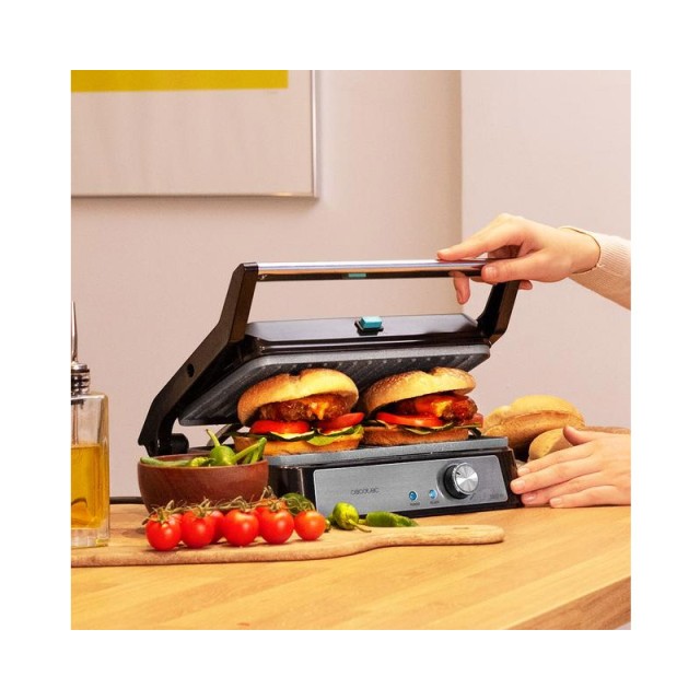 Τοστιέρα - Γκριλ 1500 W RocknGrill 1500 Take&Clean Stone Cecotec CEC-02994