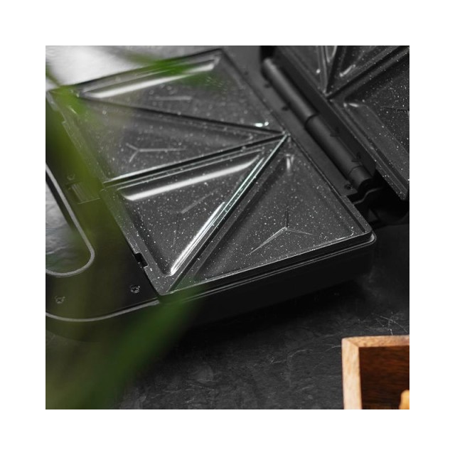 Τοστιέρα - Σαντουιτσιέρα - Βαφλιέρα 3 σε 1 800 W RocknToast 1000 Cecotec CEC-03203