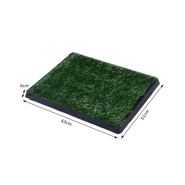 Τουαλέτα για Σκύλους με Γρασίδι 51 x 63 x 6 cm PawHut D07-006