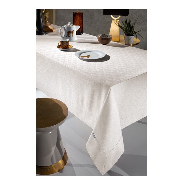 Τραπεζομάντηλο 160 x 320 cm Motion Ivory Guy Laroche 1119086222006