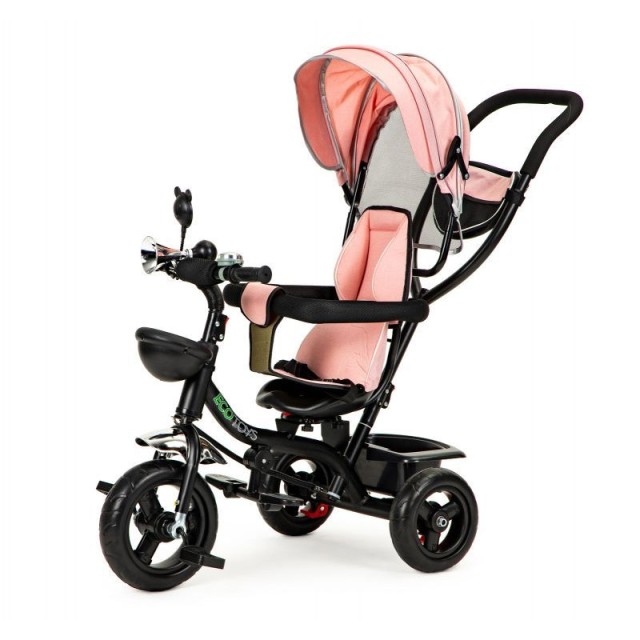 Τρίκυκλο Παιδικό Ποδήλατο - Καρότσι Ecotoys JM-066-9-Pink
