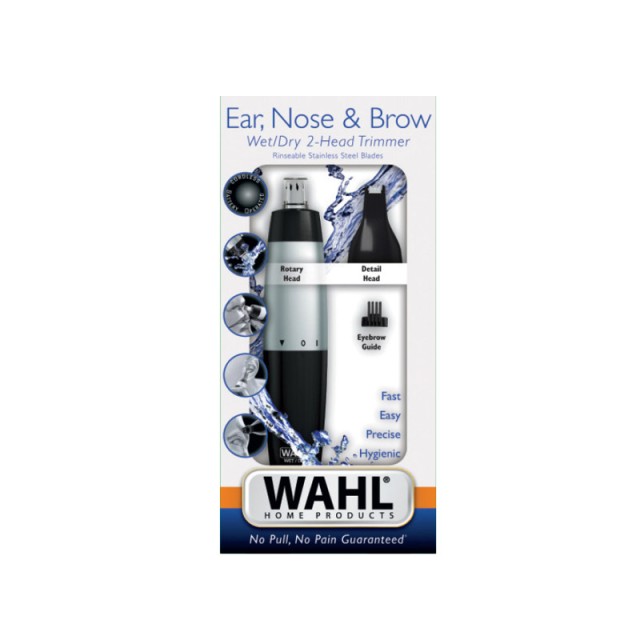 Τρίμμερ Μπαταρίας 2 σε 1 Μύτης - Αυτιών - Φρυδιών Wahl 30214