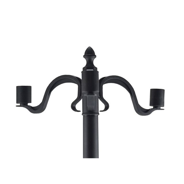 Τριπλό Ηλιακό LED Φανάρι Κήπου Κολόνα 182.5 cm Outsunny 842-109