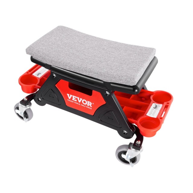 Τροχήλατο Σκαμπό Συνεργείου με 3 Δίσκους Εργαλείων 136 Kg VEVOR DSNHXCD300BYRE1RIV0