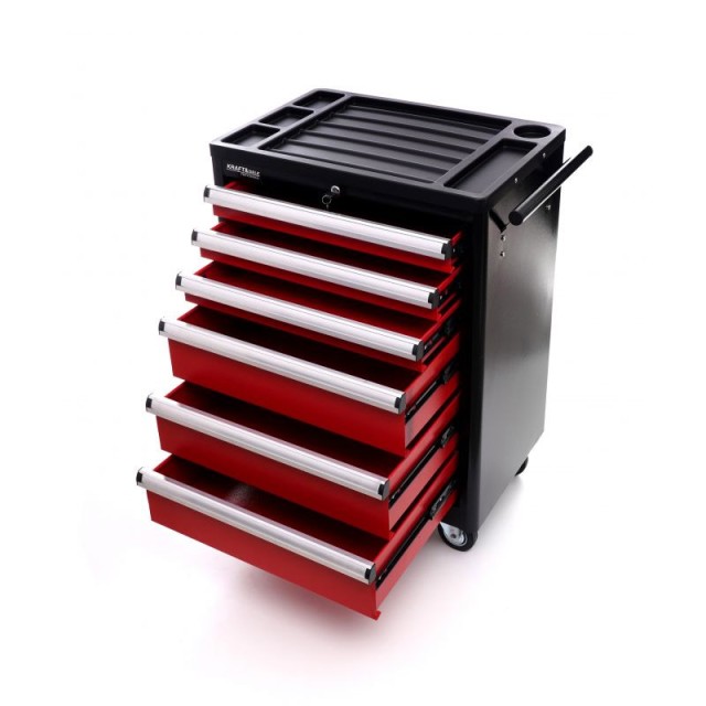 Τροχήλατος Εργαλειοφορέας με 6 Συρτάρια 70 x 48 x 83.5 cm Kraft&Dele KD-370