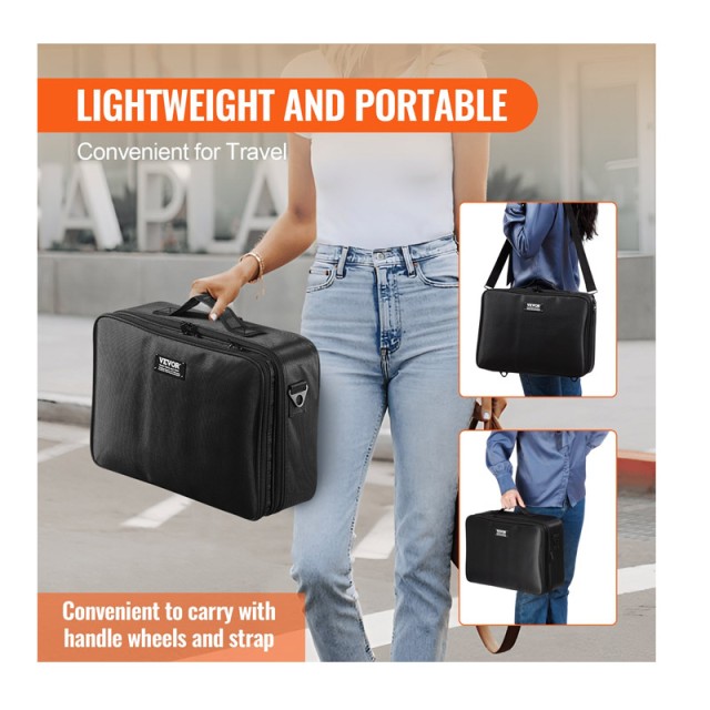 Τσάντα Μακιγιάζ 460 x 300 x 125 mm VEVOR HZBXSTS3C000OKIS6V0