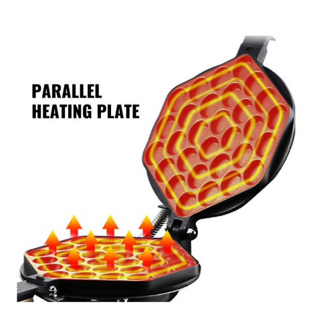 Βαφλιέρα από Ανοξείδωτο Ατσάλι 1400 W VEVOR SC-X30JDZJ0000001V2