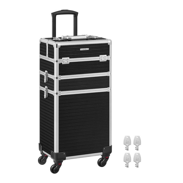 Βαλίτσα Μακιγιάζ 3 σε 1 35.7 x 27 x 72.5 cm Songmics JHZ014B01