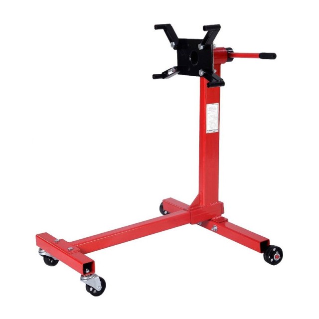 Βάση Στήριξης για Κινητήρα και Κιβώτιο Ταχυτήτων με Περιστρεφόμενη Κεφαλή 450 Kg Kraft&Dele KD-1361