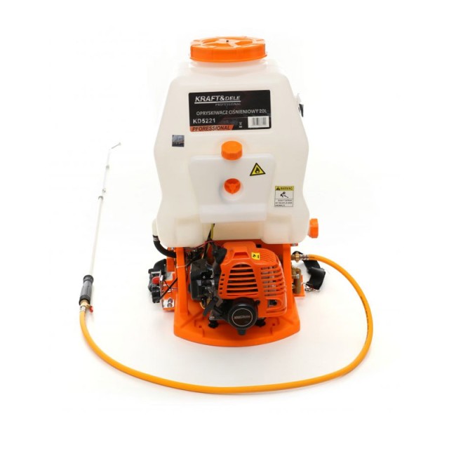 Βενζινοκίνητος Ψεκαστήρας Πλάτης 20 Lt Kraft&Dele KD-5221