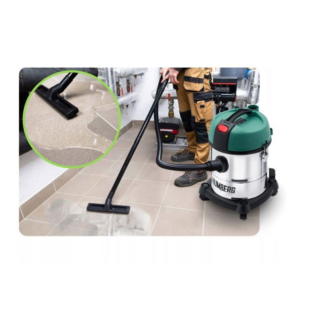 Βιομηχανική Ηλεκτρική Σκούπα 20 Lt 1200 W Humberg HM-400
