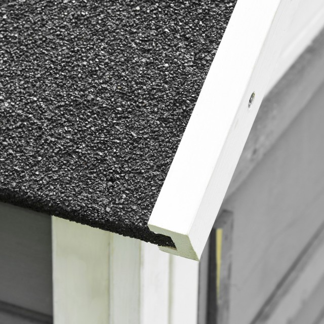 PawHut Ξύλινη Κουνέλια Κουνελιών με Ανοιχτό Χώρο και Ράμπα, Σπίτι Κουνελιών με Πτυσσόμενο πάτο και Πόρτες, 140x65x120cm, Γκρι D51-196