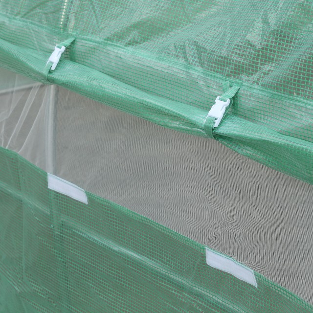 Μεταλλικό Θερμοκήπιο Τούνελ 6 x 3 x 2 m Outsunny 845-143