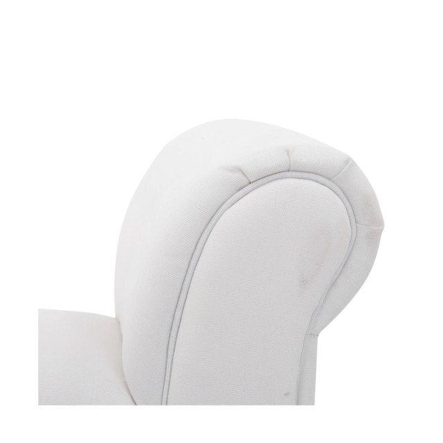 Ξύλινο Ανάκλιντρο 102 x 31 x 51 cm Χρώματος Λευκό HOMCOM 831-135WT