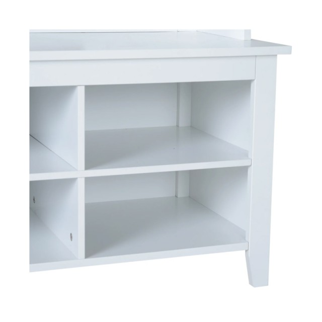 Ξύλινο Έπιπλο Εισόδου με Καθρέπτη 80 x 40 x 170 cm HOMCOM 831-226