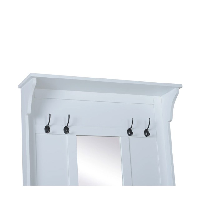 Ξύλινο Έπιπλο Εισόδου με Καθρέπτη 80 x 40 x 170 cm HOMCOM 831-226