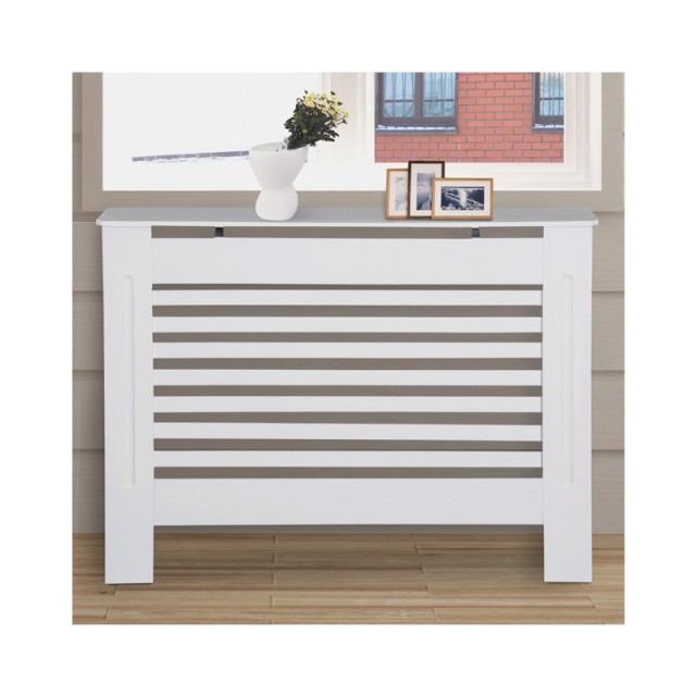 Ξύλινο Κάλυμμα Καλοριφέρ / Ντουλάπι Θέρμανσης 81 x 19 x 112 cm HOMCOM 820-107