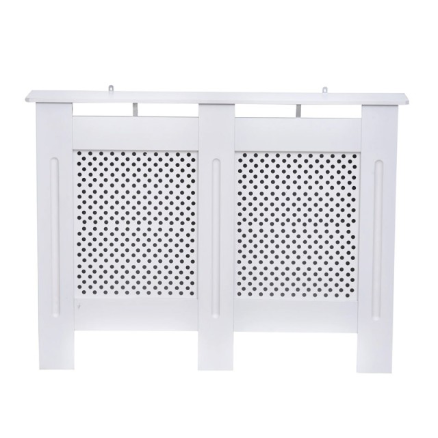 Ξύλινο Κάλυμμα Καλοριφέρ / Ντουλάπι Θέρμανσης 111.5 x 19 x 82 cm HOMCOM 820-062