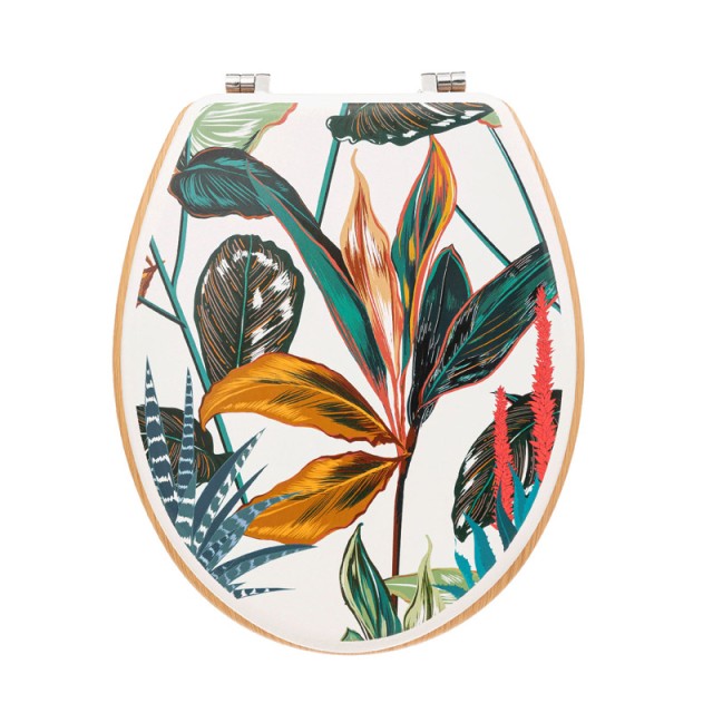 Ξύλινο Καπάκι Λεκάνης 36 x 46.5 x 5.5 cm 5Five Simply Smart 174693B