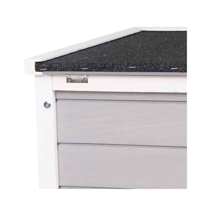 Ξύλινο Κλουβί Εξωτερικού Χώρου - Σπίτι Μικρών Ζώων 51 x 42 x 43 cm PawHut D51-127GY