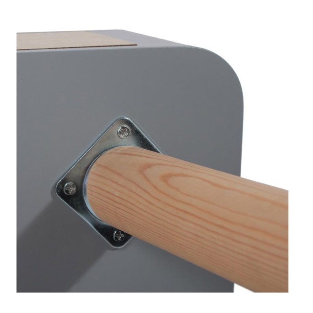 Ξύλινο Κομοδίνο με 1 Συρτάρι 35 x 35 x 48 cm Home Deco Factory HD3740