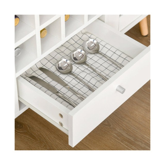 Ξύλινος Μπουφές 100 x 80 x 33 cm HOMCOM 835-397