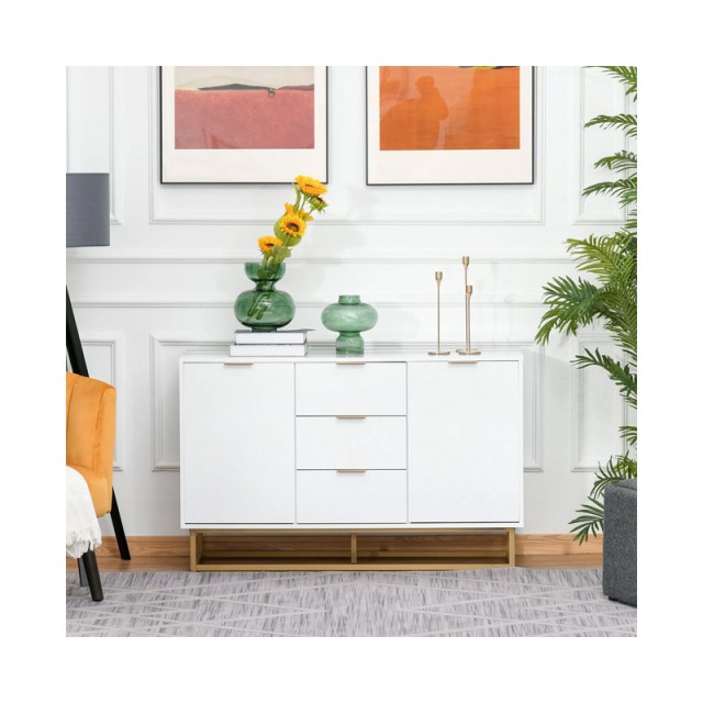 Ξύλινος Μπουφές 120 x 40 x 76 cm HOMCOM 837-151