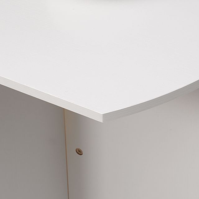 Πτυσσόμενο Ξύλινο Τραπέζι 90 x 60 x 74 cm Χρώματος Λευκό HOMCOM 835-650WT