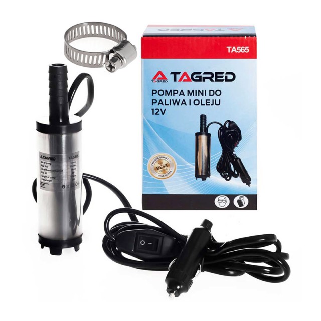 Υποβρύχια Αντλία Αναρρόφησης Λαδιού 12 V TAGRED TA565